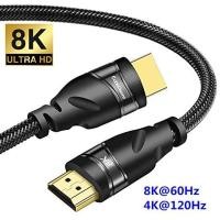 ราคา Hdmi 2.1 Arc สายเคเบิ้ลวิดีโอ 8K 60Hz 4K 120Hz 48Gbps ความละเอียดสูง Hdmi สายไฟแปลงสําหรับเครื่องขยายเสียง Tv Ps4 Ps3 Hdtvs (3847390757)