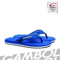 ราคา GAMBOL แกมโบล รองเท้าแตะลำลองหญิง GW11338 สีน้ำเงิน (5013829106)