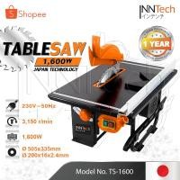 ราคา InnTech โต๊ะเลื่อยวงเดือน TABLESAW 8 นิ้ว 1,600W ปรับองศาได้ รุ่นพิเศษ TS-1600 *SUPREME EDITION* แถมฟรีใบเลื่อย 8 นิ้ว (2387463134)