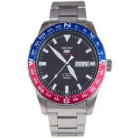 ราคา Seiko 5 Sports Automatic Men's Watch Black Stainless Strap SRP661K1 (340081224)