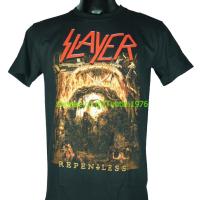 ราคา เสื้อวง Slayer เสื้อวินเทจ ลายอมตะ เสื้อวินเทจ สเลเยอร์ SLR1521 (368168359)