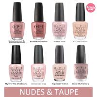 ราคา OPI แท้ สีนู้ดสวยๆ เรียบร้อย Barefoot in bacelona, Dulce de leche, my very fist knock, princess rule, tickle (632855888)