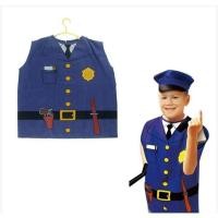 ราคา ชุดอาชีพ Cosplay+ หมวก ตำรวจ Police สินค้าเด็กคุณภาพจาก IdeaKidShop (1400973276)