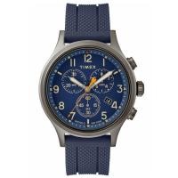 ราคา Timex TM-TW2R60300 Allied Chronograph นาฬิกาข้อมือผู้ชาย สีน้ำเงิน (1635813011)