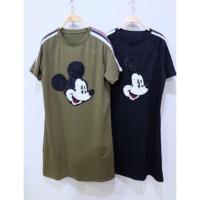 ราคา เดรสลายมิกกี้เม้าส์ (Size สาวอวบ) (1484265553)