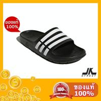 ราคา [โค้ด MFHIGH6 ลด 400] adidas รองเท้าแตะ Duramo Slide รุ่น G15890 สีดำ (Black/White) ลิขสิทธิ์แท้ แตะadidas ของแท้ (1949956790)