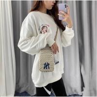 ราคา พร้อมส่ง✅ กระเป๋า MLB โลโก้ NY (3036534587)