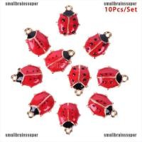 ราคา จี้เครื่องประดับรูปแมลงเต่าทองขนาดเล็ก 10 ชิ้น / ชุด (3047185211)