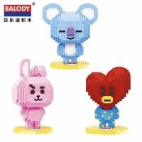 ราคา เลโก้นาโน เลโก้นาโนบล็อก nanoblock LINE BTS (3463070182)