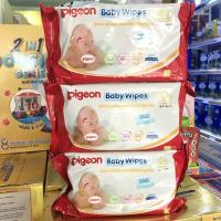 ราคา (แพ็ค3ห่อ)/ทิชชู่ เปียกPigeon BABY WIPES EXTRA SOFT หมดอายุ16/11/2022 (2380898514)