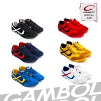ราคา GAMBOL แกมโบล รองเท้าผ้าใบชาย GB86154 สีดำขาว, กรม, น้ำเงิน, แดง, เหลือง, ครีมน้ำเงิน Size 40-44 (2004561899)