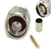 ราคา 5ชิ้น N Male Plug Crimp สําหรับ 5D-FB LMR300 RG5 RG6 อะแดปเตอร์เชื่อมต่อสายเคเบิ้ล (3161818382)