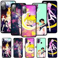 ราคา เคสโทรศัพท์มือถือซิลิโคนลายการ์ตูนเด็กผู้หญิงสาวเซเลอร์มูนสําหรับ OPPO Reno 5 Lite 4 3 5F F5 F17 Pro A93 A73 2020 Reno5 Find X3 Pro (2950247756)