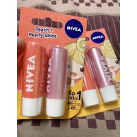 ราคา Nivea นีเวีย ลิป แคร์ ฟรุตตี้ ชายน์ พีช 4.8 กรัม แพ็คคู่ ลดสุด (3487219383)