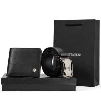 ราคา BOSTANTEN เซ็ต กระเป๋าสตางค์ + เข็มขัดหนัง แฟชั่นสำหรับผู้ชาย w5WWa (3056556481)