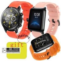 ราคา สายซิลิโคน realme Watch 2 / realme watch 2 pro สายซิลิโคน นาฬิกาสายรัดข้อมือ Realme Watch S Pro / S band strap (3001016143)