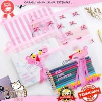 ราคา Catty กระเป๋ามีซิปใสสําหรับใส่ดินสอ Pink Panther / Pink Panther (3779563420)