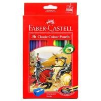 ราคา FABER CASTELL ดินสอสีไฟเบอร์ปราสาทคลาสสิก 36 สียาวคลาสสิก (3016301661)