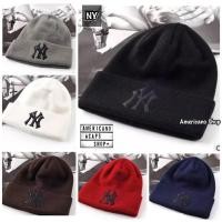 ราคา หมวกNY หมวกไหมพรม หมวกแฟชั่นเกาหลี ใส่ได้ทั้งชายและหญิง (ส่งจากไทย) (5460827697)