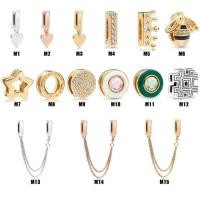 ราคา REFLEXIONS R series silicone fixed clip bracelet fashion Heart Dangle Clip Charm Gold color 925 silver jewelry 0fuCabca (4185144412)