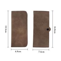 ราคา Row Unisex Pure Color ซอฟท์แว่นกันแดดแบบพกพาหนัง Pu (4846566281)