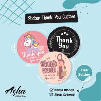 ราคา สติ๊กเกอร์ฉลาก Thank You สําหรับติดตกแต่ง (3585921218)