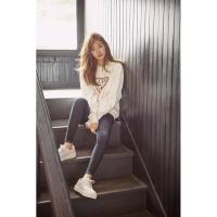 ราคา เสื้อกันหนาวสเวตเตอร์ kpop BAE suzy guess สีขาว (4785300239)