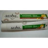 ราคา ยาสีฟันยาสีฟันฮาลาล Siwak ไวท์เทนนิ่ง - Sasha 65 กรัม (6383013874)