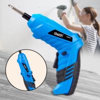 ราคา CRAFIX ไขควงไฟฟ้า ไขควงไร้สาย แรงบิด 3-5 NM ไขควงไฟฟ้าไร้สาย 3.6V Multi-Function Cordless Screwdriver (7335161556)