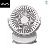 ราคา T Solove พัดลมระบายความร้อนหมุนได้ 360 องศา Type-C ชาร์จไฟได้ 2000mAh แบบคลิปหนีบชาร์จไฟได้ 3-ระดับ (4092056083)