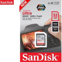 ราคา SanDisk Ultra SD Card 32GB Class10 SDHC Speed 120MB/s (SDSDUN4-032G-GN6IN) เมมโมรี่ ใส่ กล้องมิลเลอร์เลส ประกัน10ปี (4412135027)