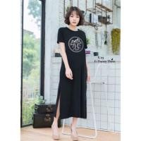 ราคา เดรสลายแฟชั่น (Size สาวอวบ) (915804407)