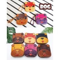 ราคา Rise - กระเป๋าใส่เหรียญหนังแท้รูปสัตว์ ทรงกล่อง รูปน้องหมา [Dog] กระเป๋าใส่เหรียญ กระเป๋าสตางค์ กระเป๋าหนัง (1141158182)