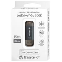 ราคา แฟลชไดร์ฟ TRANSCEND JETDRIVE รุ่น GO300K MADE FOR iPod/iPhone/iPad (1452938161)