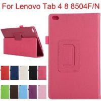ราคา Lenovo Tab 4 8 Cover Protector Tab4 8.0 Casing TB-8504 8504F ฝาครอบป้องกัน เคส หุ้ม ซองหนัง (2316899494)