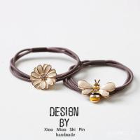ราคา 【Ready stock】Korean-style high-elastic hair band for adults adults can wear a small bee rope random color ponytail (2966910035)