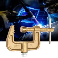 ราคา [READY] 500A Brass Material Classical G Shape Ground Welding Earth Clamp for Welding Machine (2289805829)