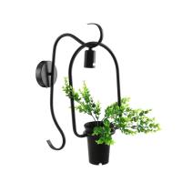 ราคา Dohome โคมไฟติดผนังอะลูมิเนียม ทรงกระถาง รุ่น DH1 สีดำ |ZWF| (4515587277)