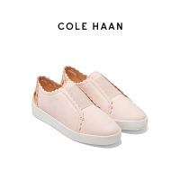 ราคา COLE HAAN รองเท้าผ้าใบผู้หญิง รุ่น 4W12539F19BE GP SPECTATOR SCALLOP SLIP-ON (GRAND OS TECH.) สี BEIGE (9339464126)