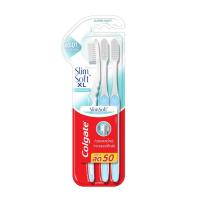 ราคา Colgate คอลเกต แปรงสีฟันสลิมซอฟท์ เอ็กซ์แอล แพ็ค 3 (11808229069)
