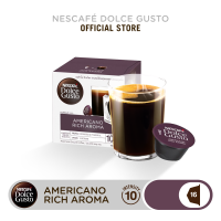 ราคา NESCAFE DOLCE GUSTO แคปซูลกาแฟ NEW AMERICANO แคปซูลกาแฟคั่วบด 16 แคปซูล 1 กล่อง (5131828687)