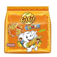ราคา YumYum ยำยำ ช้างน้อยรสข้าวโพด ขนาด 20กรัม แพ็ค 6 ซอง (7727389197)