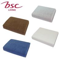 ราคา BSC ผ้าเช็ดตัว รุ่น AST12970 ขนาด 70x135cm.ทอเส้นด้ายคู่ ไม่แพ็คกล่อง (6818406897)