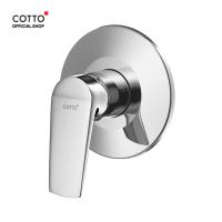 Cotto วาล์วเปิด-ปิดน้ำแบบก้านโยกชนิดฝังผนัง รุ่น Nique CT1217A