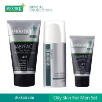 ราคา Smooth E Oily Skin For Men Set – สมูทอีเซ็ทดูแลผิวคุณผู้ชาย สำหรับผิวมัน (โฟมล้างหน้า , ครีมบำรุงผิว) (3745480378)