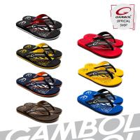 ราคา GAMBOL แกมโบล รองเท้าแตะลำลองชาย GM11381 สีดำแดง, ดำเหลือง, น้ำเงิน, น้ำตาล, กรม, แดง, เหลือง Size 40-44 (7278306375)