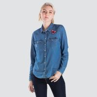 ราคา Levi's® เสื้อเชิ๊ต LS UL West Shirt - Red Cast (4186972318)