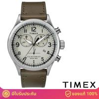 ราคา Timex TM-TW2R70800 Waterbury Traditional Chronograph นาฬิกาข้อมือผู้ชาย สีน้ำตาลเขียว (5964770276)