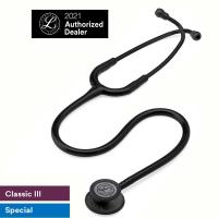 ราคา 3M Littmann Classic III 27 inch, #5803(Black Tube, Black-Finish Chestpiece Stainless Stem & Eartubes) (1635276859)