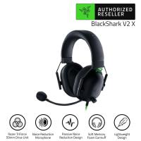 ราคา Razer BlackShark V2 X HyperClear Cardioid Mic Noise Cancellation 7.1 Surround Sound Gaming Headphones (หูฟัง) (6850687614)